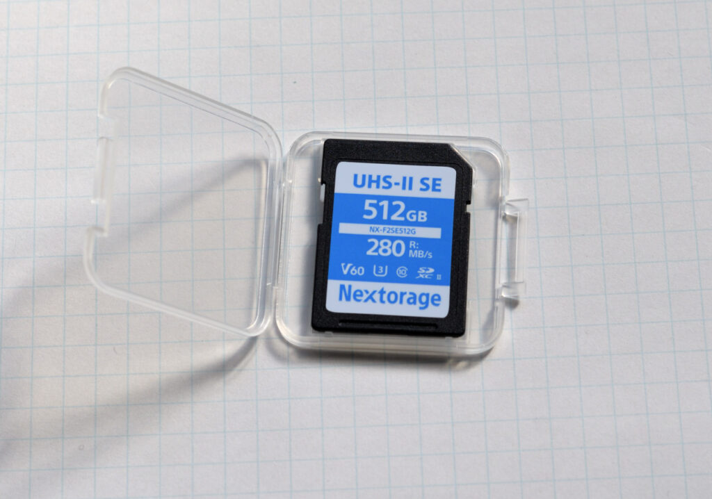 Nextorage 512GB SDXC UHS-II NX-F2SE512G SDカード本体