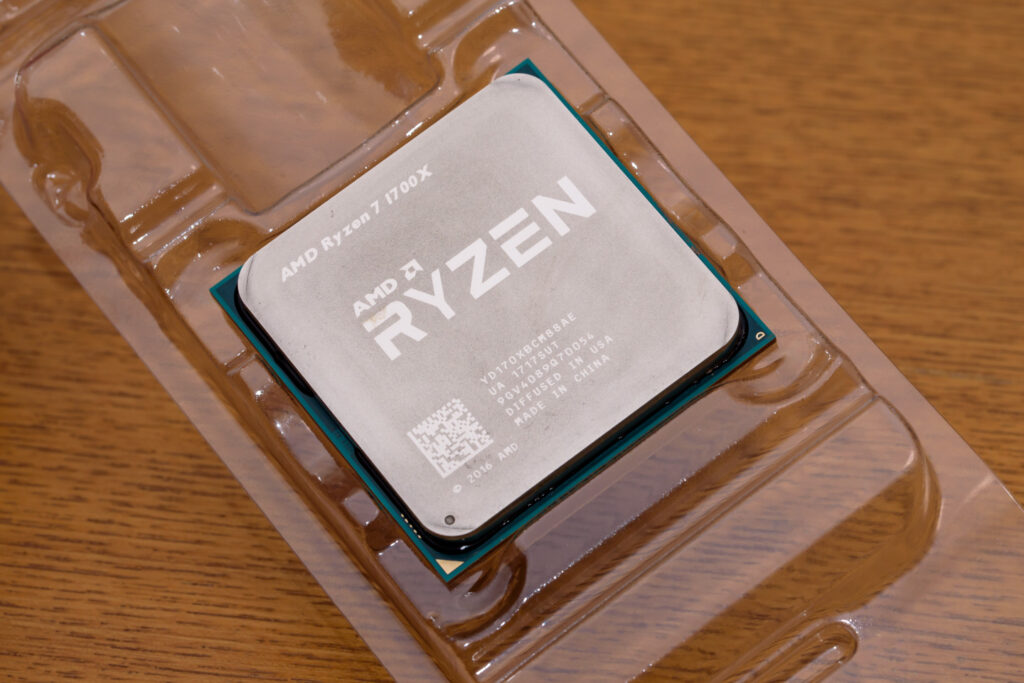 CPU：Ryzen7 1700X