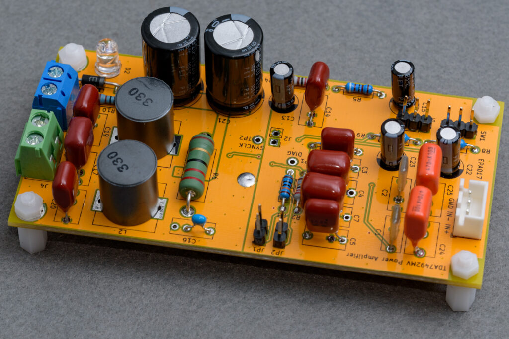 TDA7492MVを使用したデジタルアンプ基板