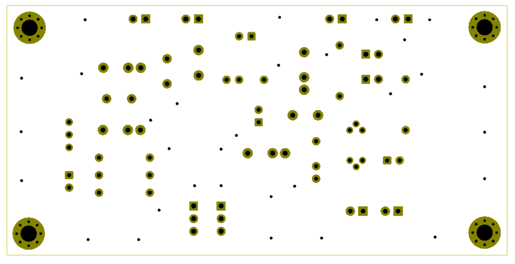 部品レイアウト：裏面